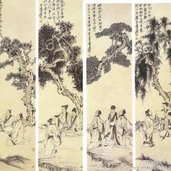 张大千字画拍卖，温情背后的价值传奇